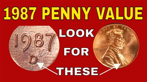 1987 d penny error value. Things To Know About 1987 d penny error value. 